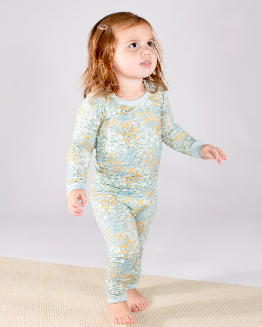 Big Kid Pajama - Blue Meadow