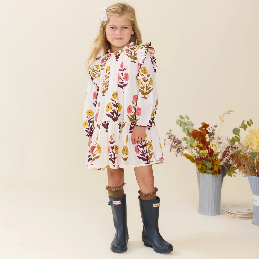 Girls Harper Dress Harvest Dandelion
