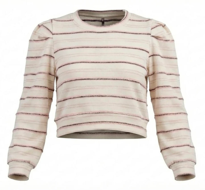Peyton Top Blush Stripe