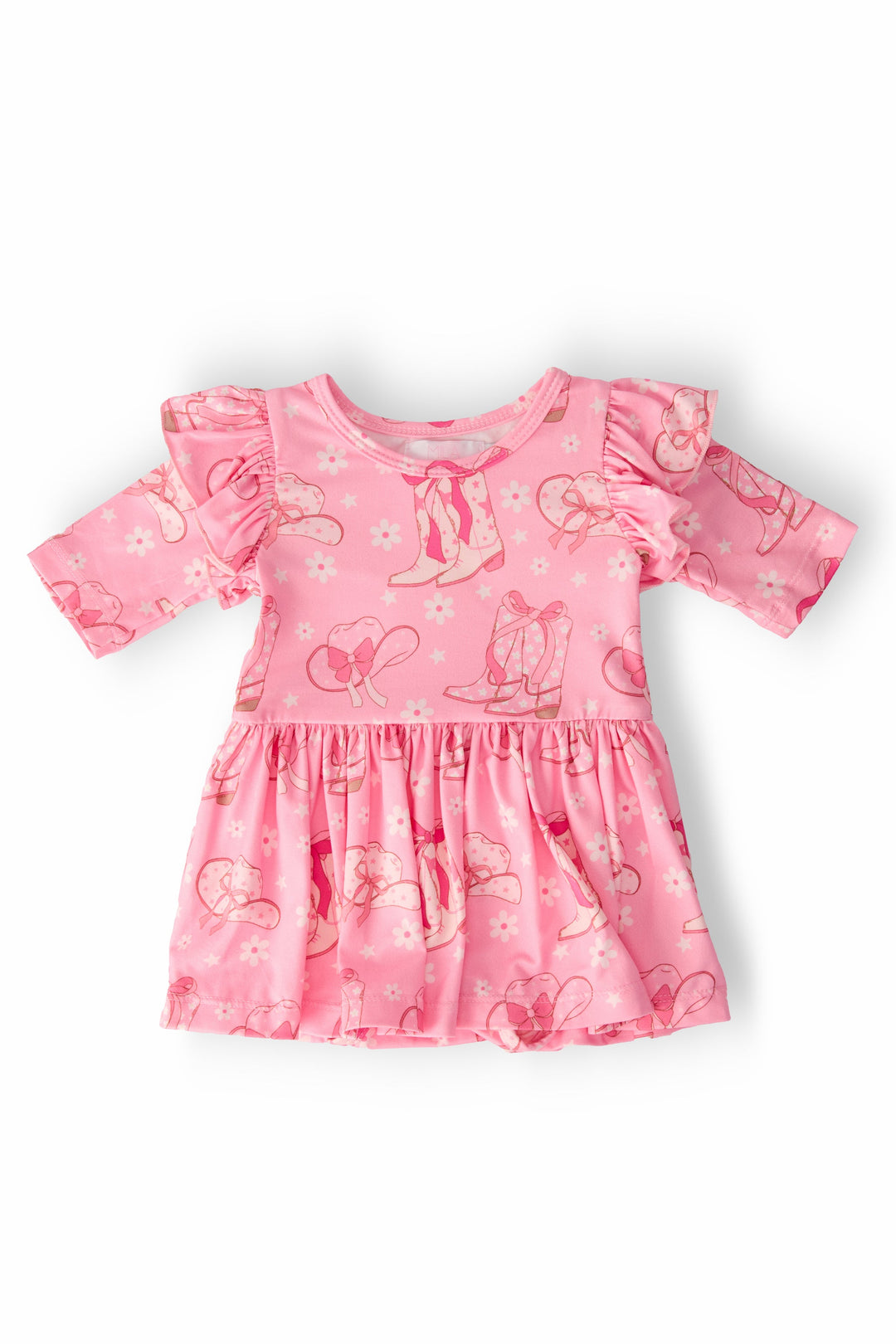 Howdy 3/4 Sleeve Twirl Bodysuit