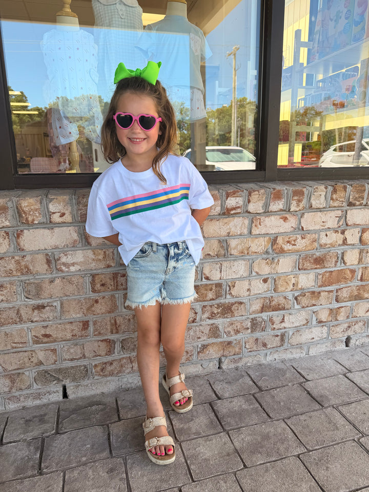 Multi Stripes Tee