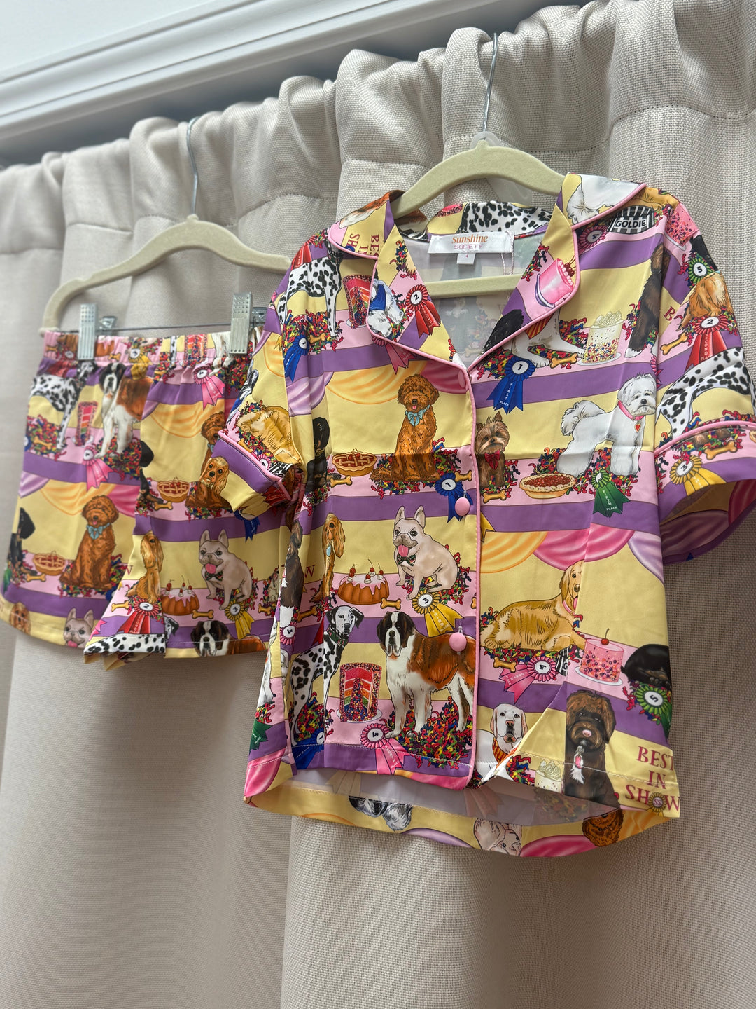 Kids Best In Show Short Set