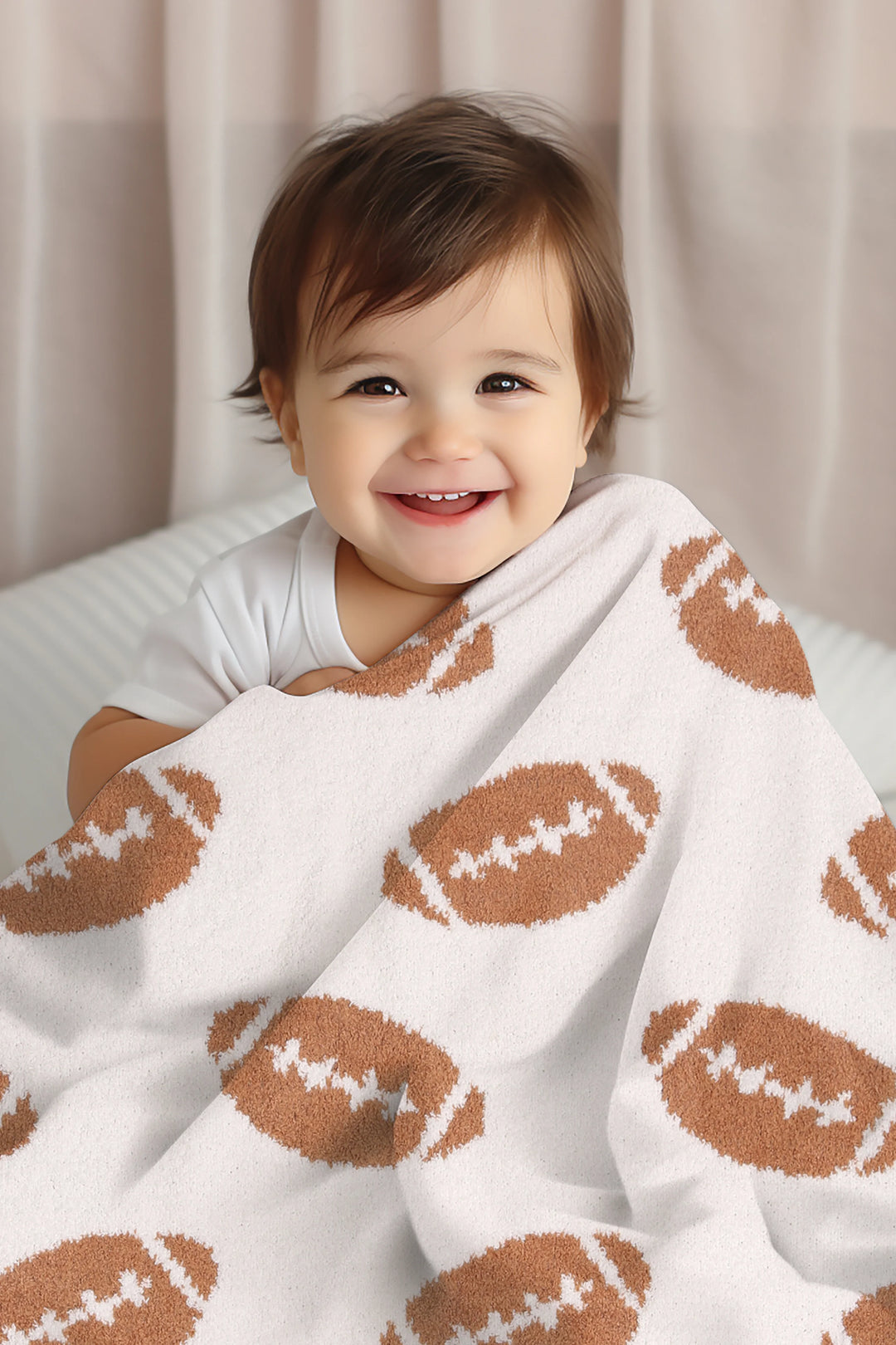 Football Throw Blanket
