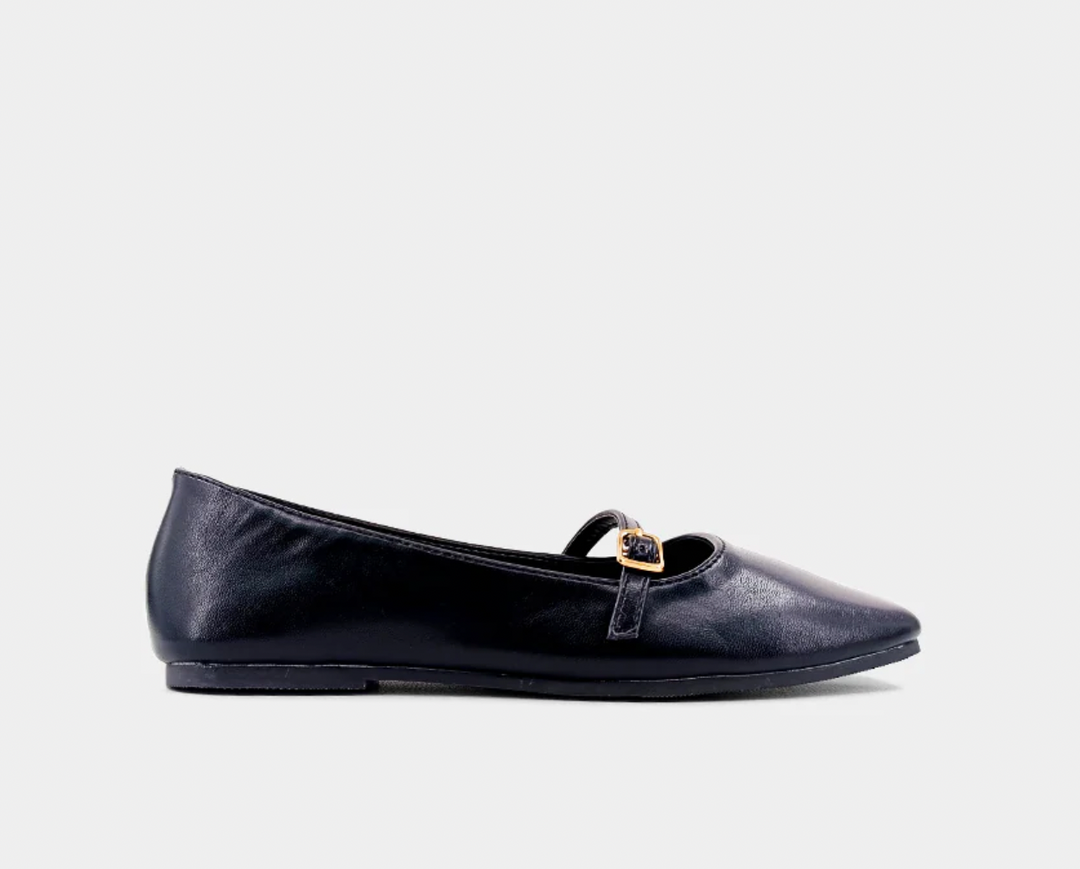Adele Ballet Flat- Black