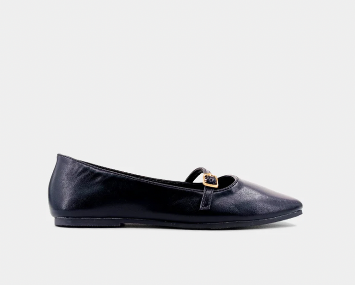 Adele Ballet Flat- Black