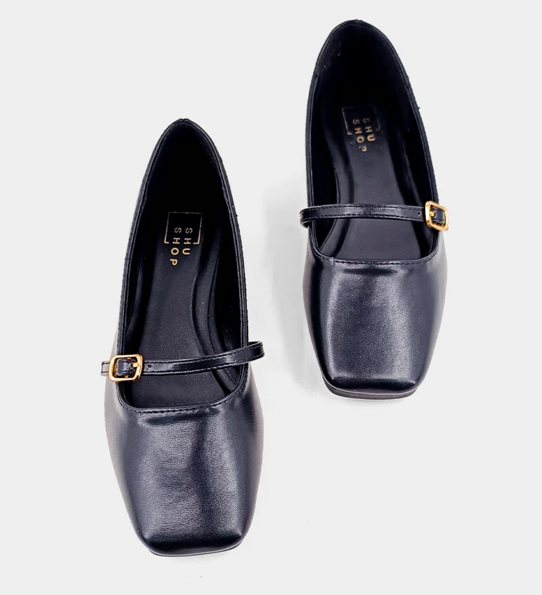 Adele Ballet Flat- Black