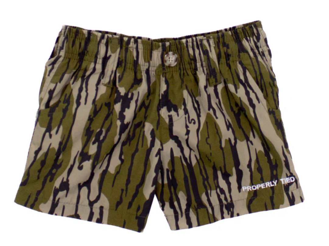 Boys Mallard Short Mossy Oak Original Bottomland