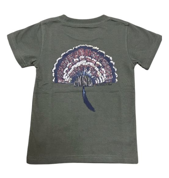 Boys Turkey Mount SS Olive