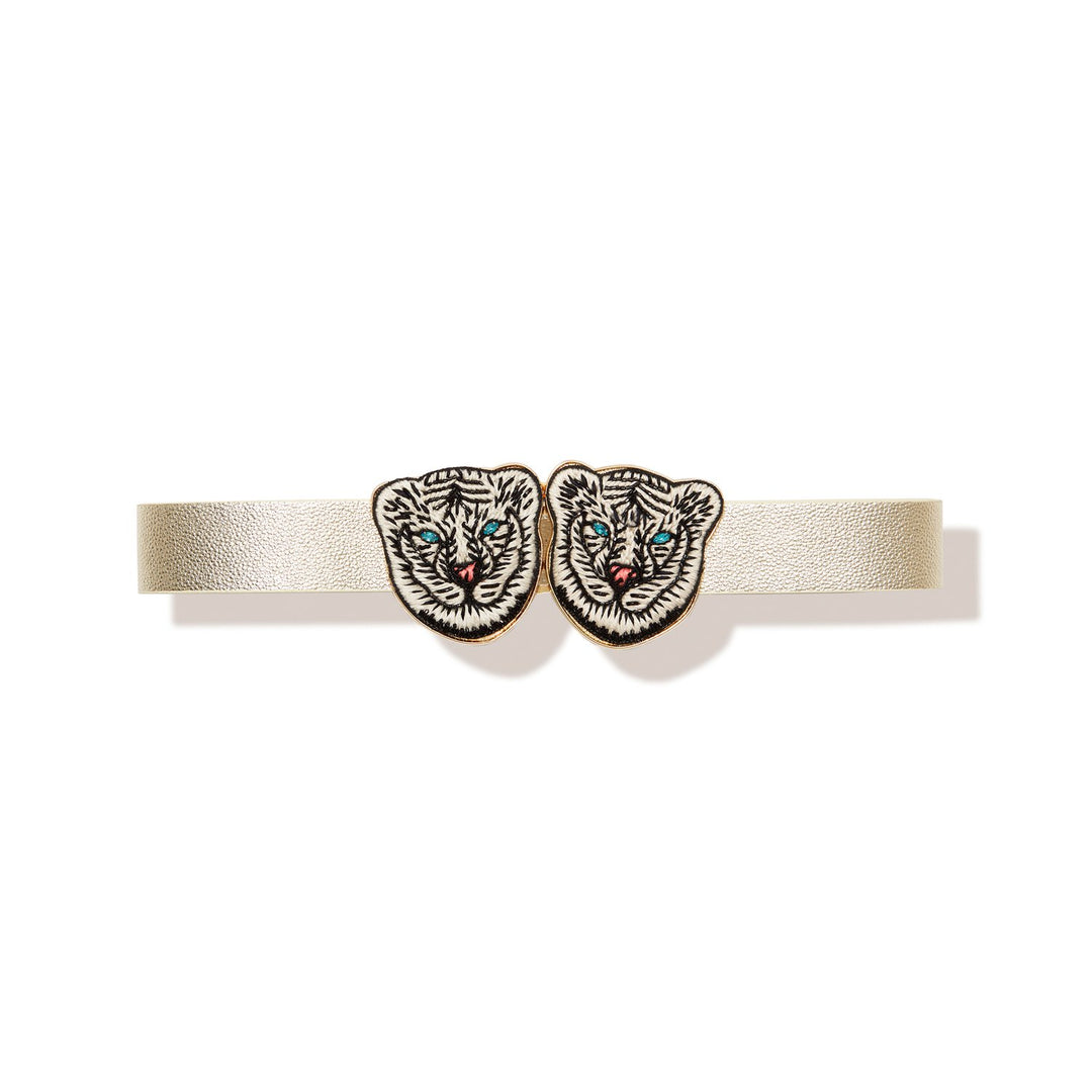 Eye of the Tiger Belt- White