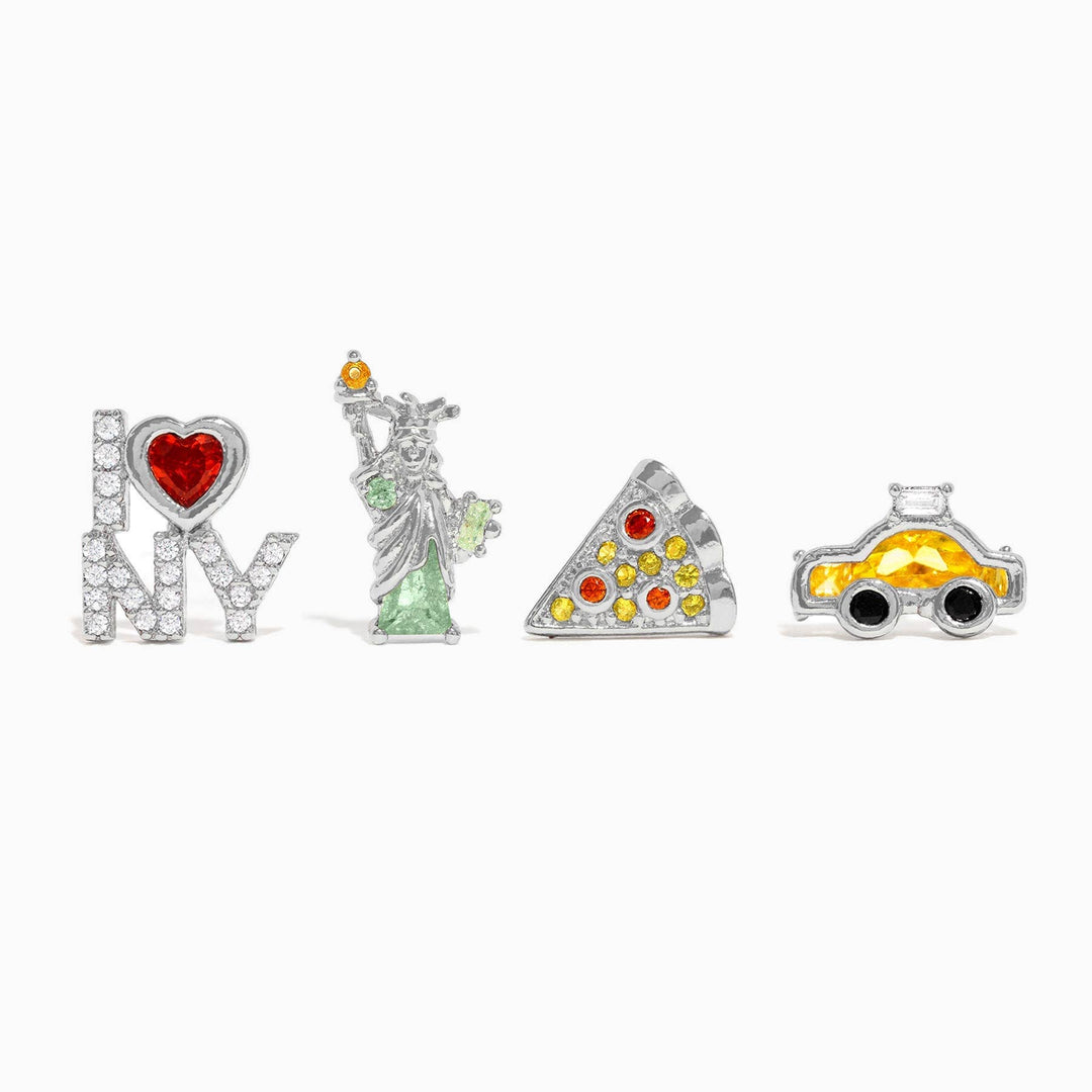 Big Apple Stud Set: Gold