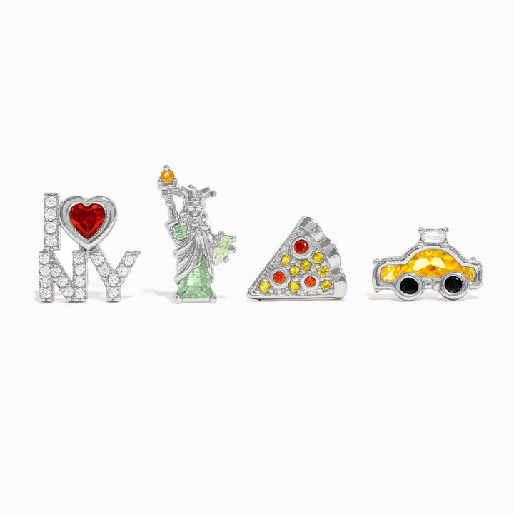 Big Apple Stud Set: Gold