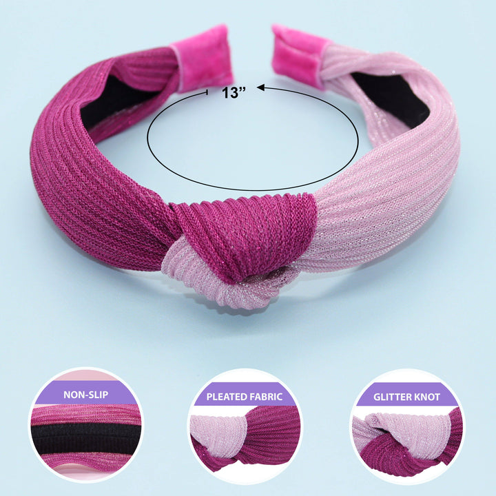 Shimmer Knot Headband