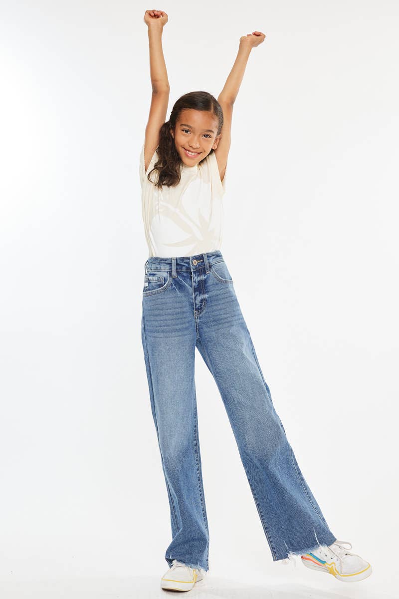 EVERLY HIGH RISE SLIM WIDE LEG