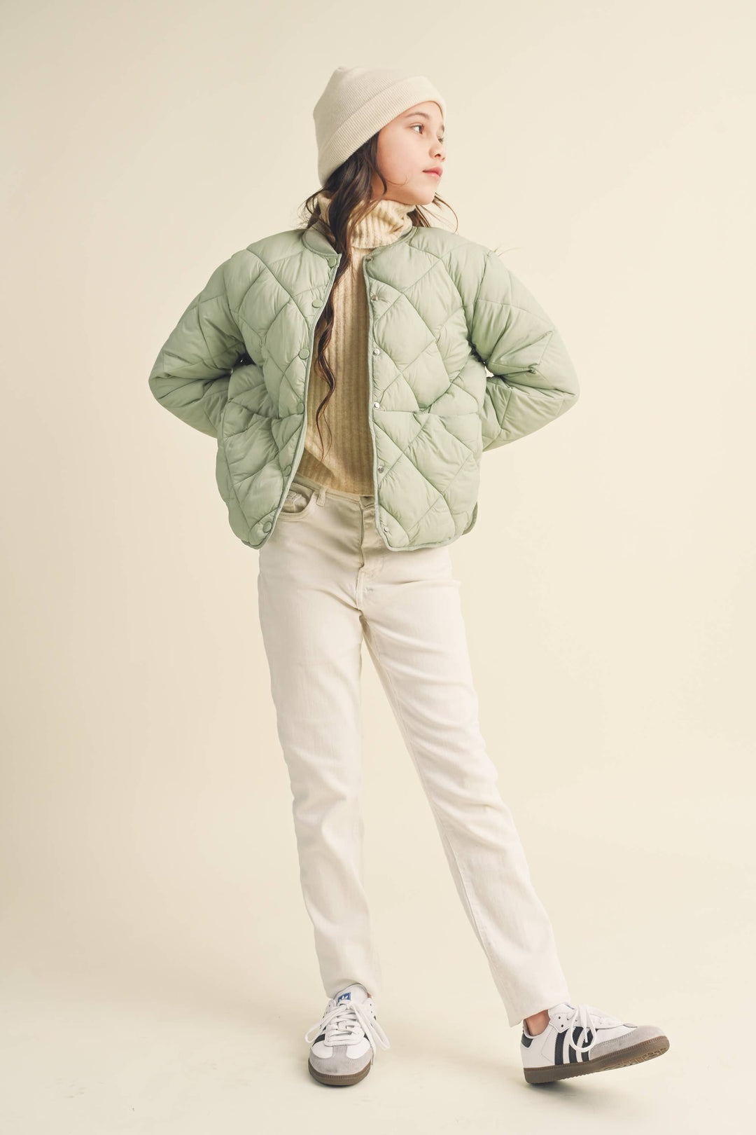SAGE QUILTED JACKET