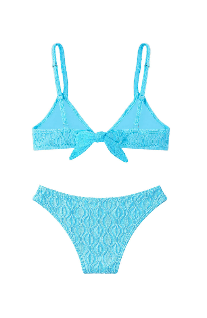 Riley Terry Triangle Bikini Swimsuit