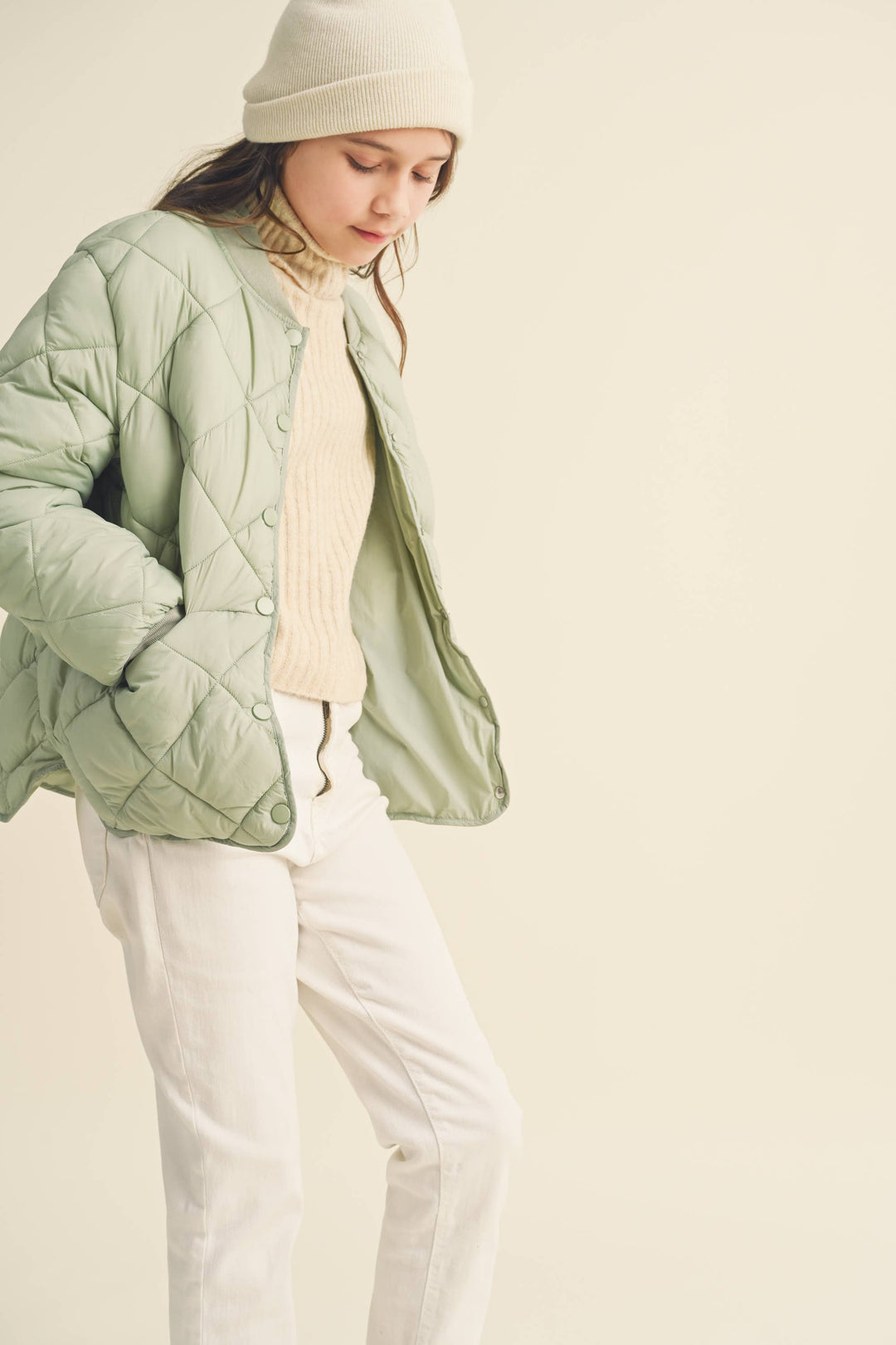 SAGE QUILTED JACKET