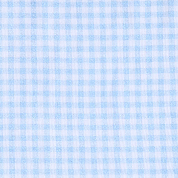 Blue Gingham Converter Gown