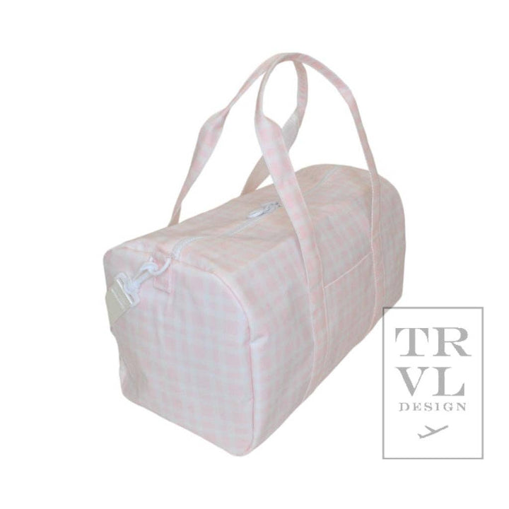 Weekender - Pimlico Plaid Pink Duffel Bag