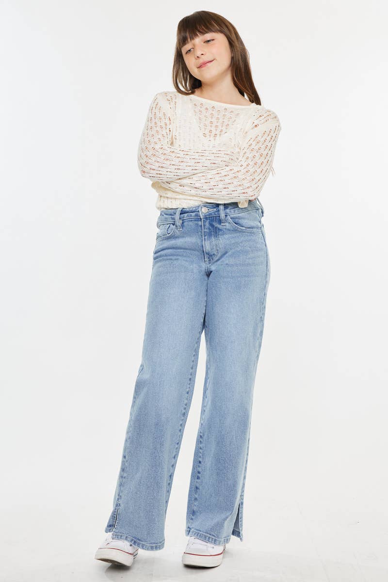 high rise wide leg