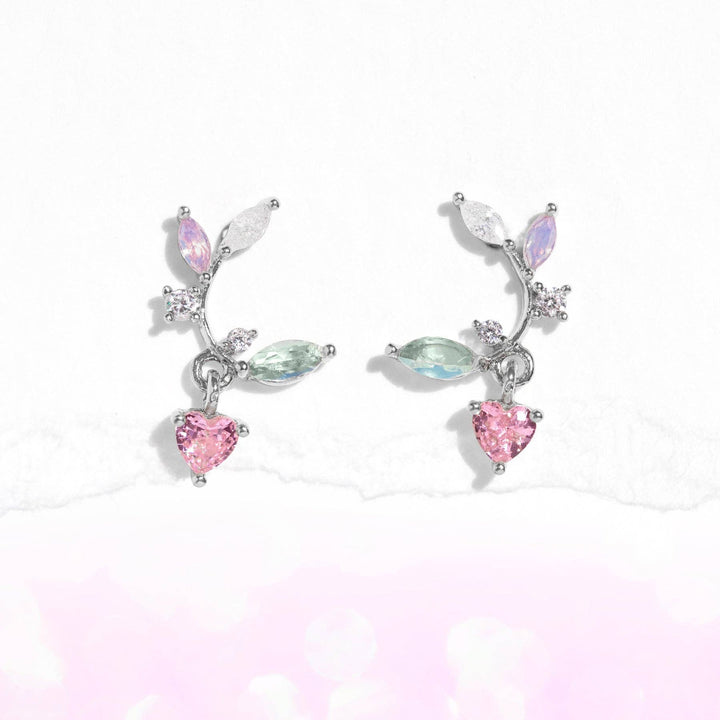 Love Blooms Earrings: Gold
