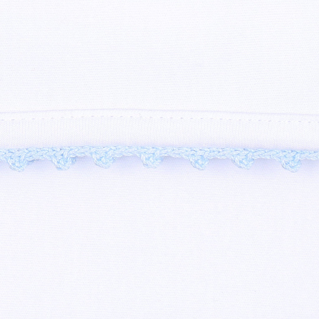 Joy Converter w/ Light Blue Crochet Trim