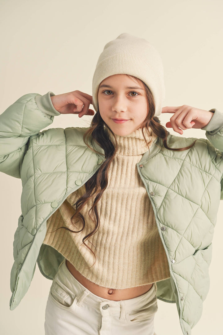 SAGE QUILTED JACKET