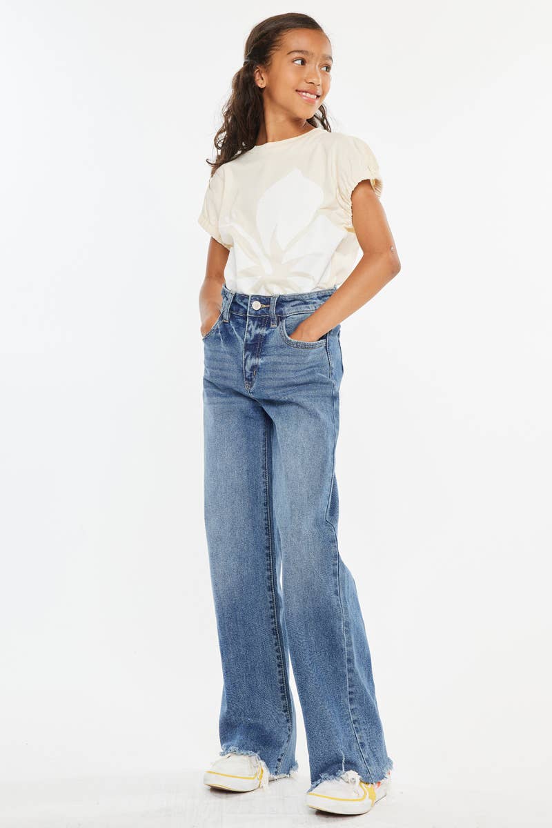 EVERLY HIGH RISE SLIM WIDE LEG