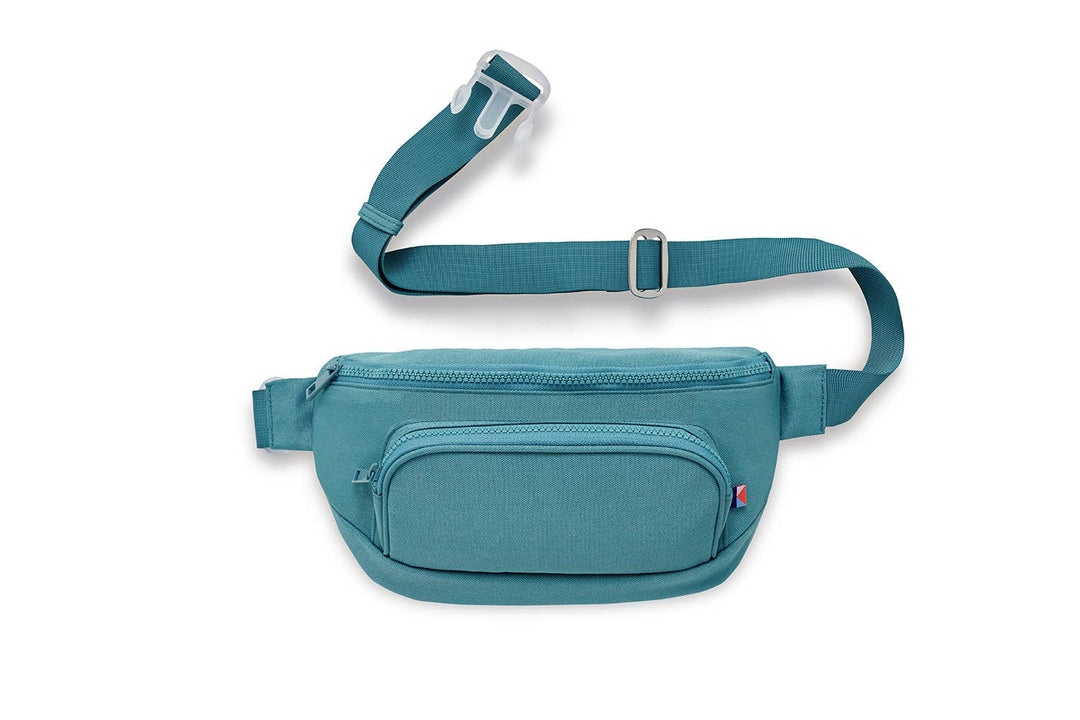 Kibou Diaper Belt Bag- Jade Canvas