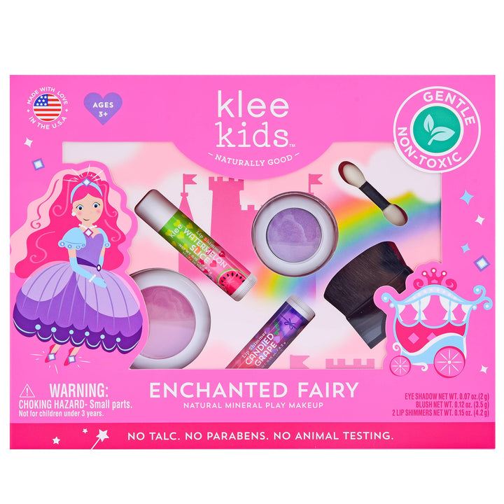 NEW!! Honey Glow Fairy - Klee Kids Play Makeup 4-PC Kit: Enchanted Fairy