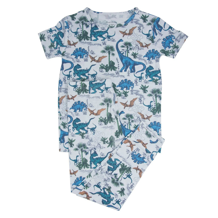 Big Kid Pajama S/S - Dinoland