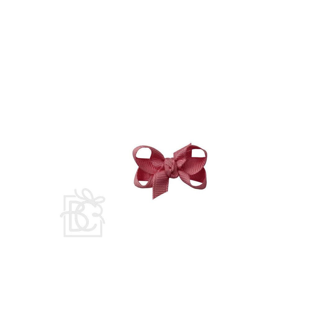 SIGNATURE GROSGRAIN BOW ON CLIP Forest Green