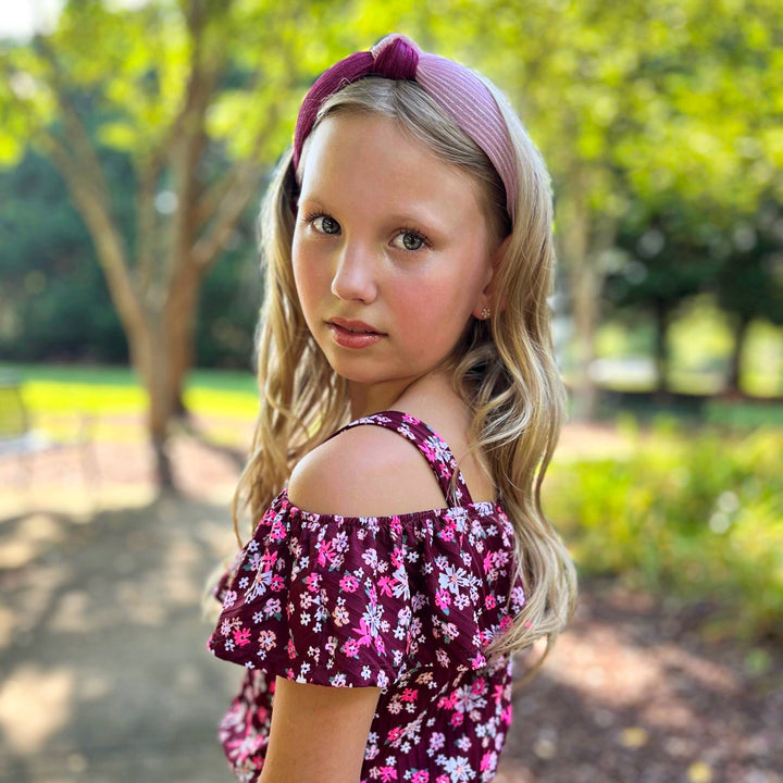 Shimmer Knot Headband