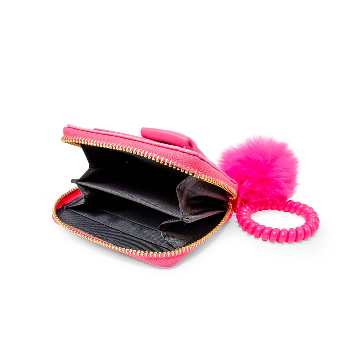 Jumbo Bow  Wallet: Pink