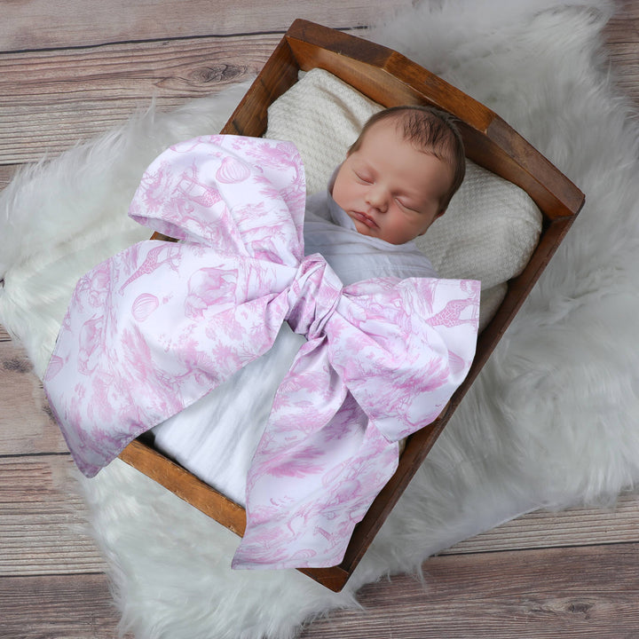 Newborn Swaddle Sash - Safari