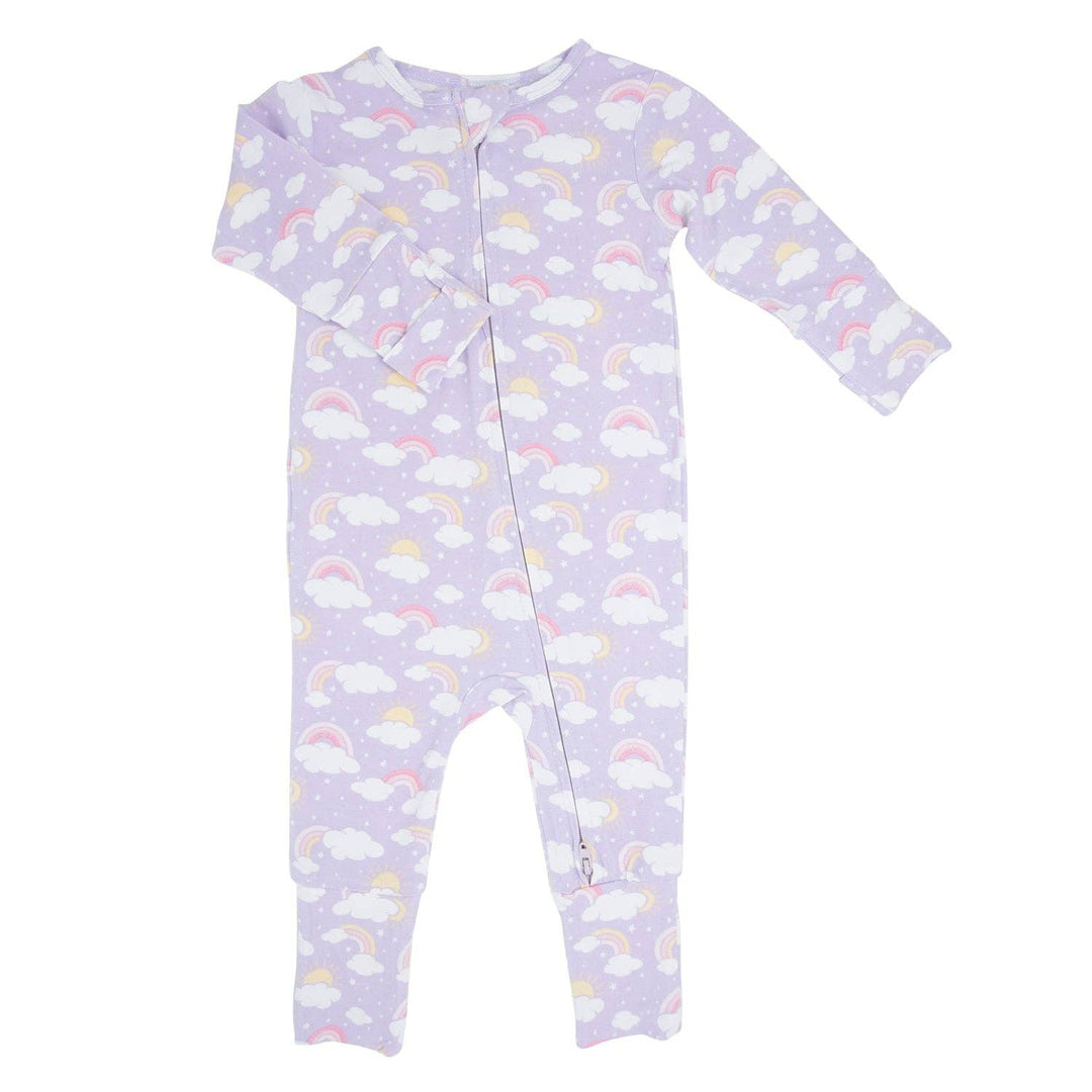 Convertible Romper - Rainbow Clouds