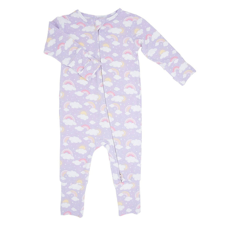Convertible Romper - Rainbow Clouds