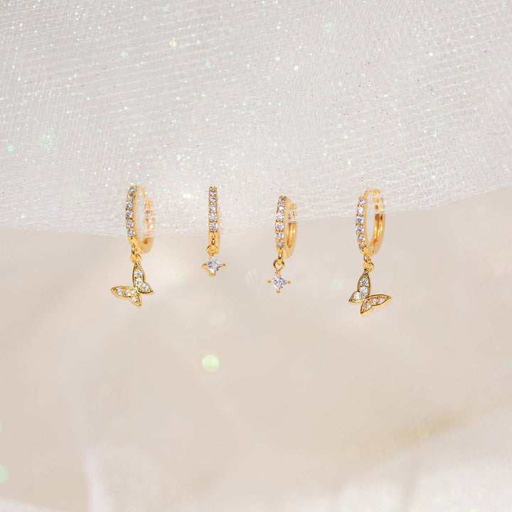 Fly With Me Hoops: Gold