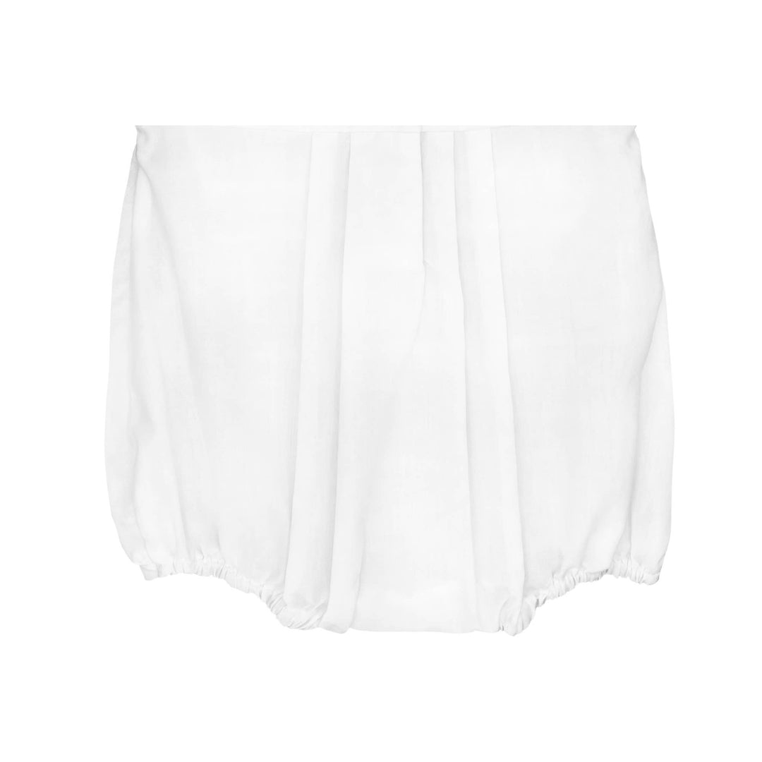 Heirloom Smocked Romper- White