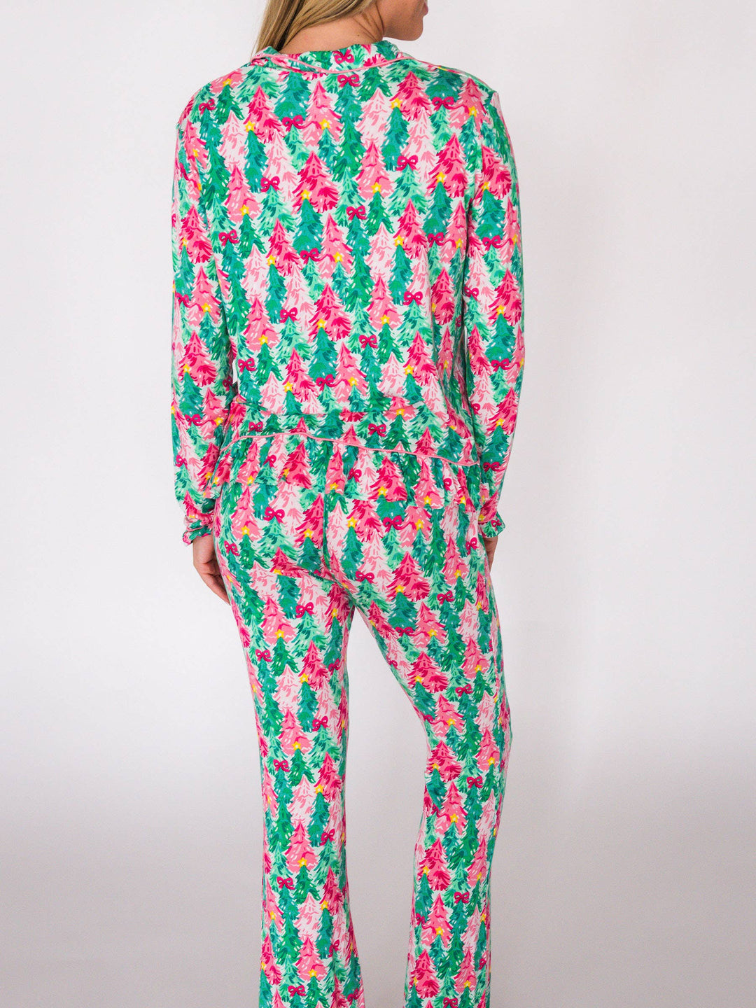 Women's Pink Jolly Grove Pajama Set