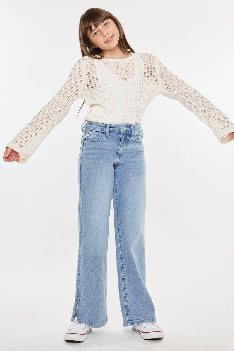 high rise wide leg