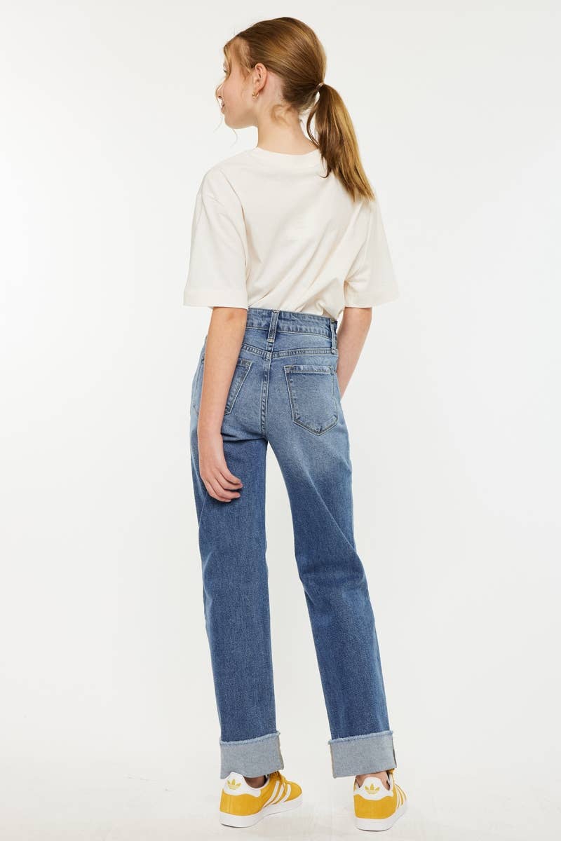 Erin High Rise Straight Jeans