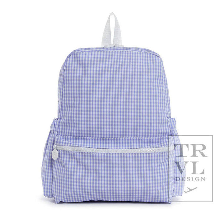 Backpack Gingham Lilac