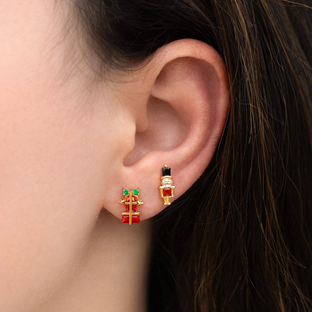 Santa’s Faves Stud Set: Gold