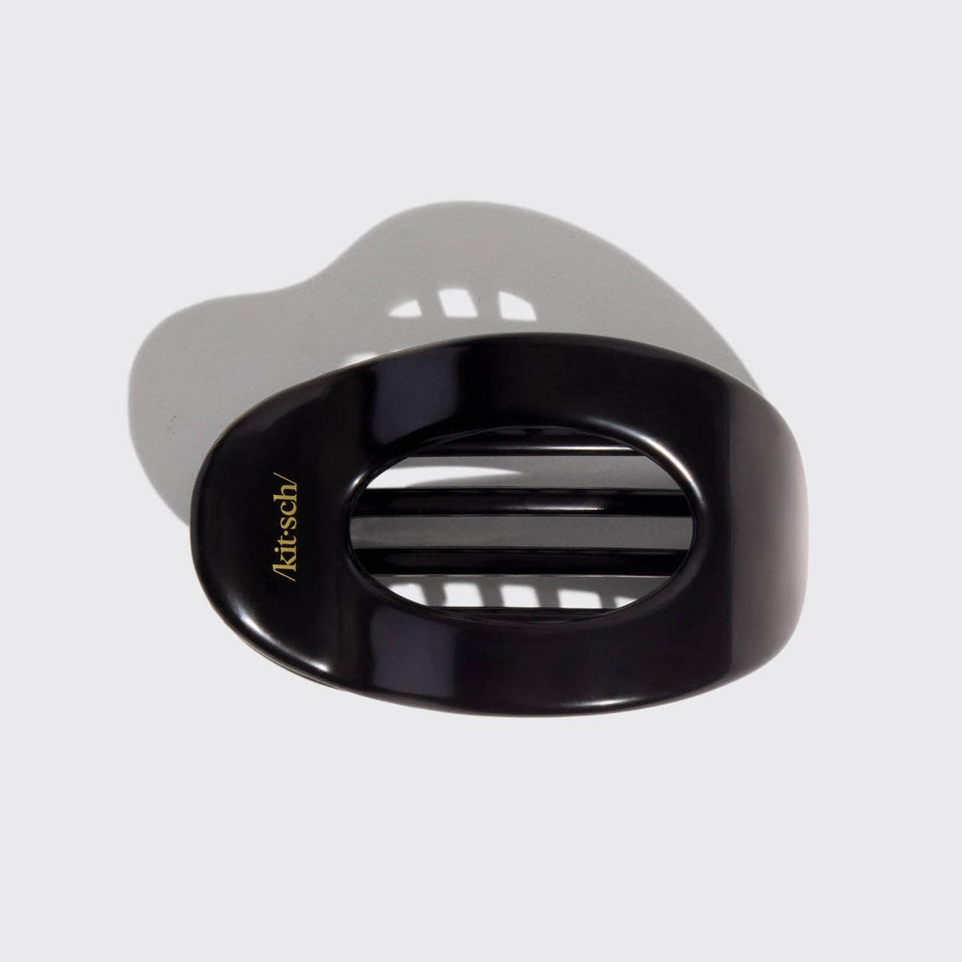 Black Flat Cloud Clip