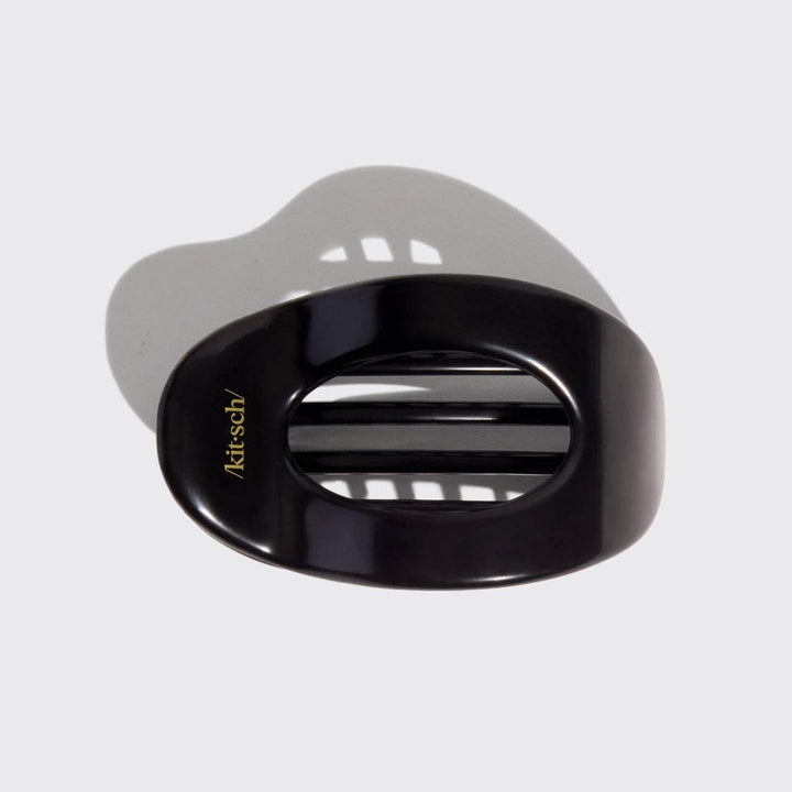 Black Flat Cloud Clip