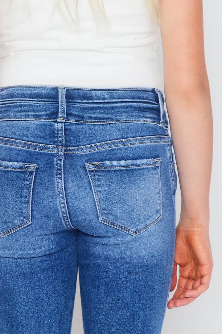 REESIE SLIM HIGH RISE ANKLE SKINNY JEANS