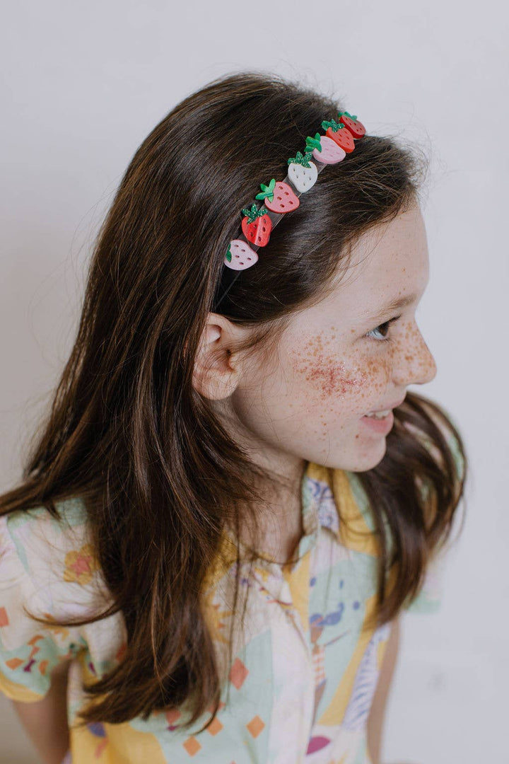 Strawberry Pearlized Headband