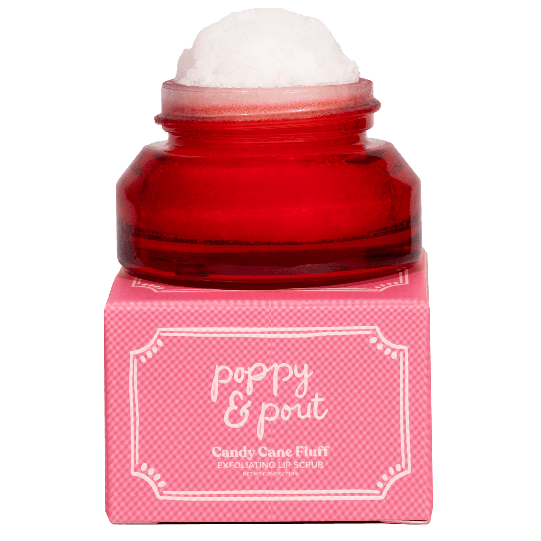 Candy Cane Fluff Lip Scrub