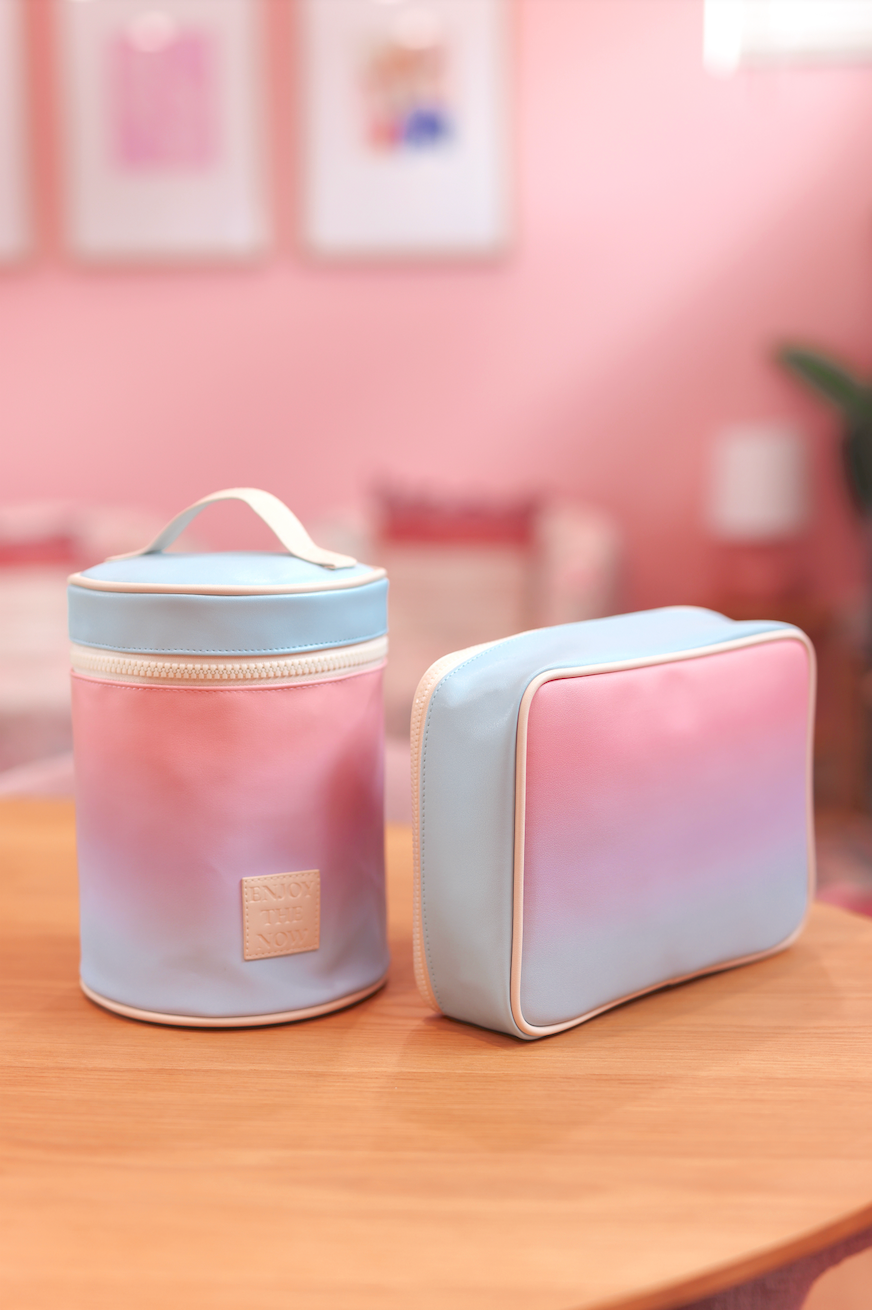 Barrel Organizer- Enjoy The Now Gradient (Blue/Purple/Coral)