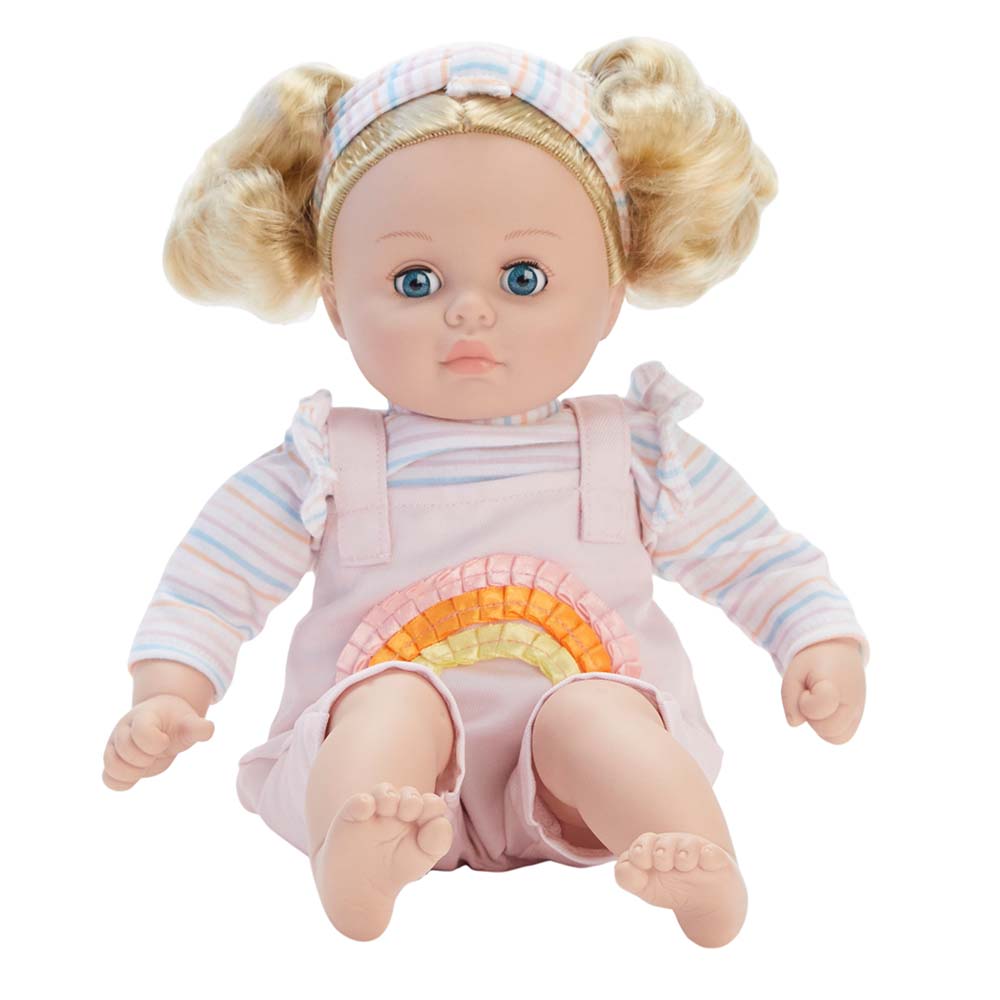 My Little Girl Rainbow Overalls - Light Skin Tone